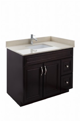 Espresso Bathroom Vanity - 