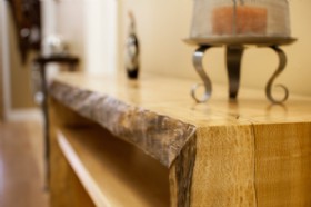 Live Edge Console - 